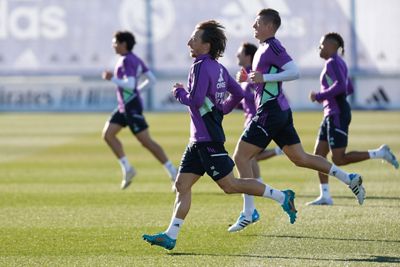 entrenamiento del real madrid