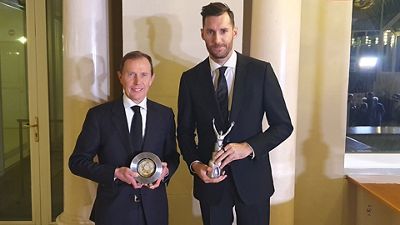 Benzema y Rudy Fernández, premiados en la gala del ‘Mundo Deportivo’