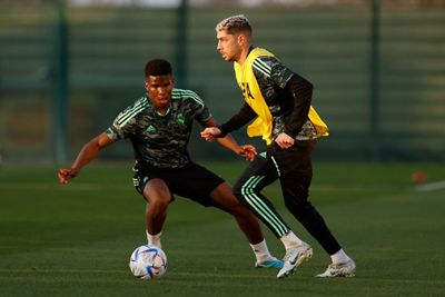 entrenamiento del real madrid