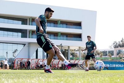 entrenamiento del real madrid
