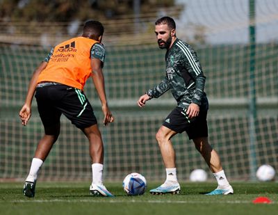 entrenamiento del real madrid
