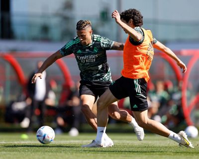 entrenamiento del real madrid