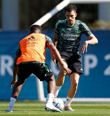 entrenamiento del real madrid