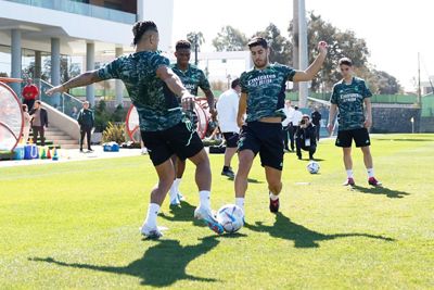 entrenamiento del real madrid