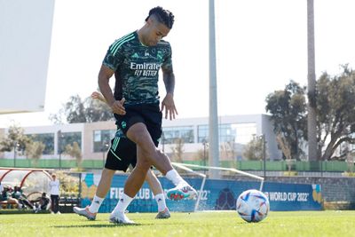 entrenamiento del real madrid