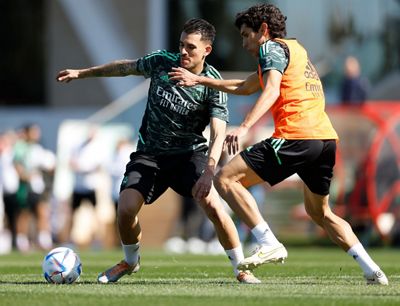 entrenamiento del real madrid