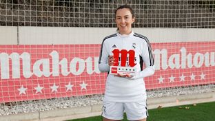 Weir, Jugadora Cinco Estrellas Mahou de enero