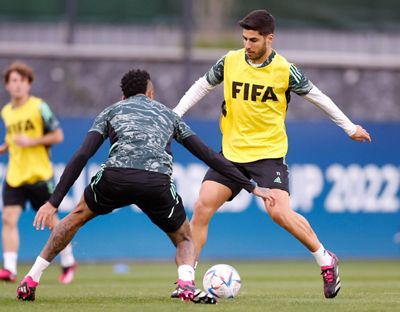 entrenamiento del real madrid