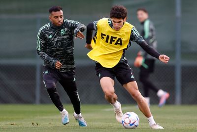 entrenamiento del real madrid