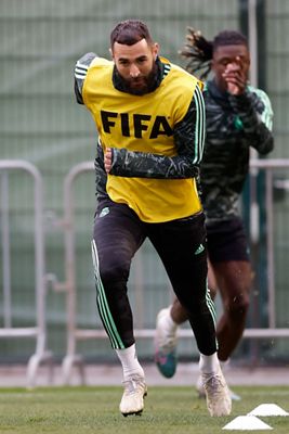 entrenamiento del real madrid