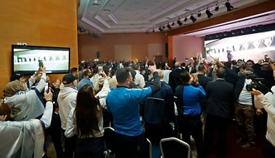 encuentro de peñas madridistas en rabat