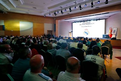 encuentro de peñas madridistas en rabat