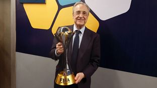Florentino Pérez: “Ser el mejor de Europa y luego del mundo es una satisfacción'