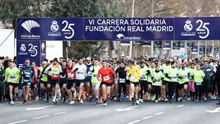 Gran participación en la VI Carrera solidaria de la Fundación Real Madrid