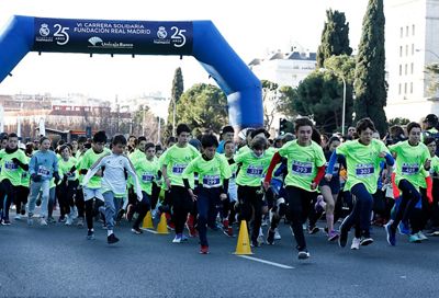 vi carrera solidaria fundación real madrid