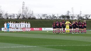 Minuto de silencio en el Alfredo Di Stéfano