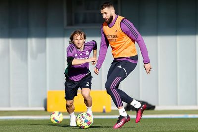 entrenamiento del real madrid