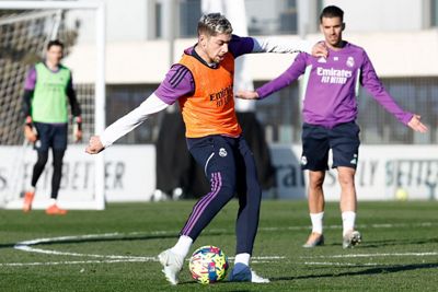 entrenamiento del real madrid