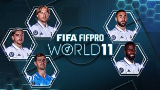 Benzema,&nbsp;Courtois, Modrić, Valverde e Rüdiger, candidatos ao FIFA FIFPro World11 de 2022