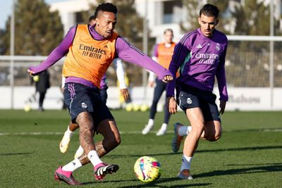 entrenamiento del real madrid