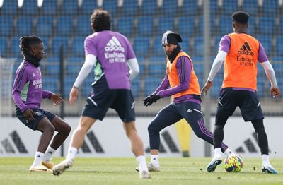 entrenamiento del real madrid