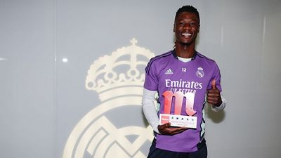 Camavinga, Jugador Cinco Estrellas Mahou de enero