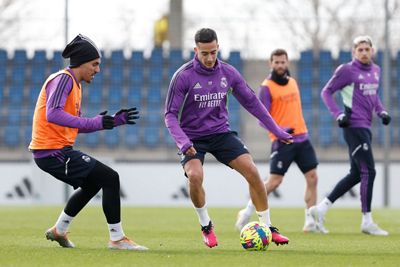 entrenamiento del real madrid