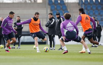 entrenamiento del real madrid