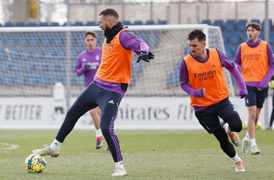 entrenamiento del real madrid