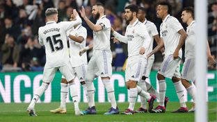 Le Real s'impose avec un doublé de Benzema