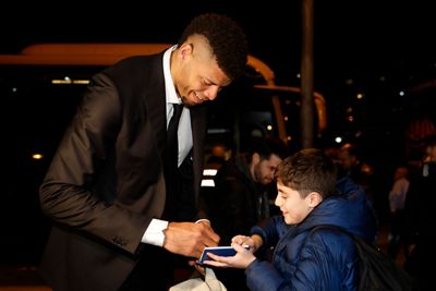 llegada del real madrid de baloncesto a badalona