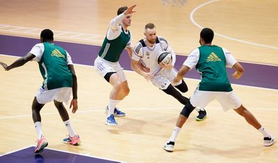 entrenamiento del real madrid de baloncesto