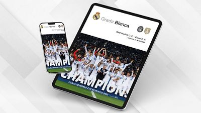 El 'Grada Blanca' del Real Madrid-Elche