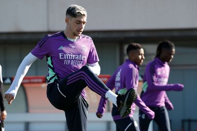 entrenamiento del real madrid