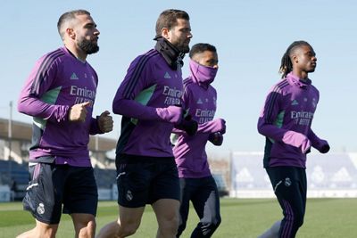 entrenamiento del real madrid