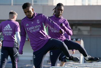 entrenamiento del real madrid