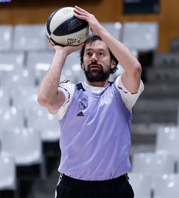 entrenamiento del real madrid de baloncesto