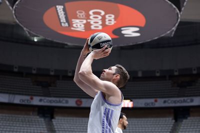 entrenamiento del real madrid de baloncesto