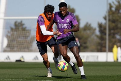 entrenamiento del real madrid