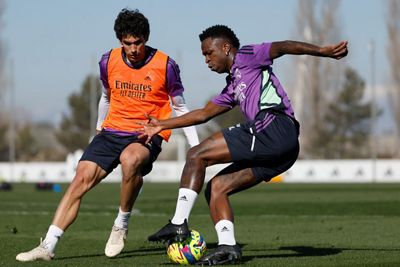 entrenamiento del real madrid