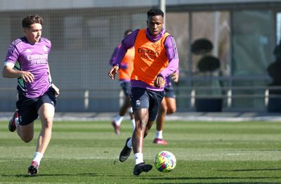 entrenamiento del real madrid
