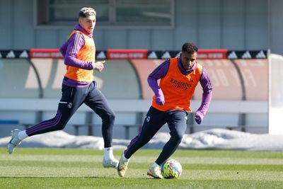 entrenamiento del real madrid