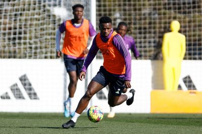 entrenamiento del real madrid
