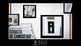 Últimos días de la subasta solidaria de camisetas históricas