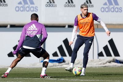 entrenamiento del real madrid
