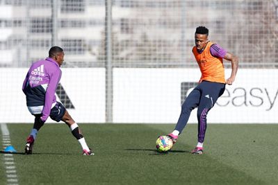 entrenamiento del real madrid