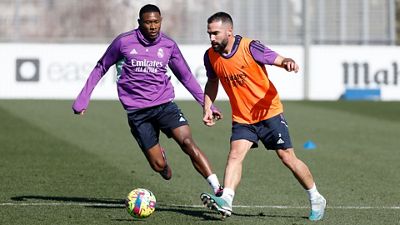 Último entrenamiento antes de visitar a Osasuna