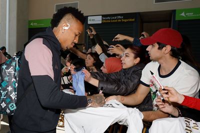 llegada del real madrid a pamplona