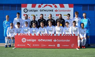 El equipo de la Fundación Real Madrid participa en la segunda fase de LaLiga Genuine