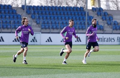 entrenamiento del real madrid